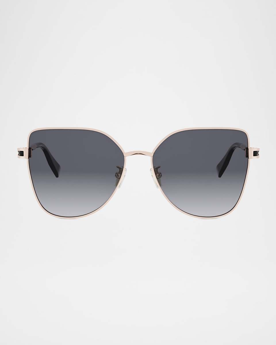 B. zero1 Metal Square Sunglasses